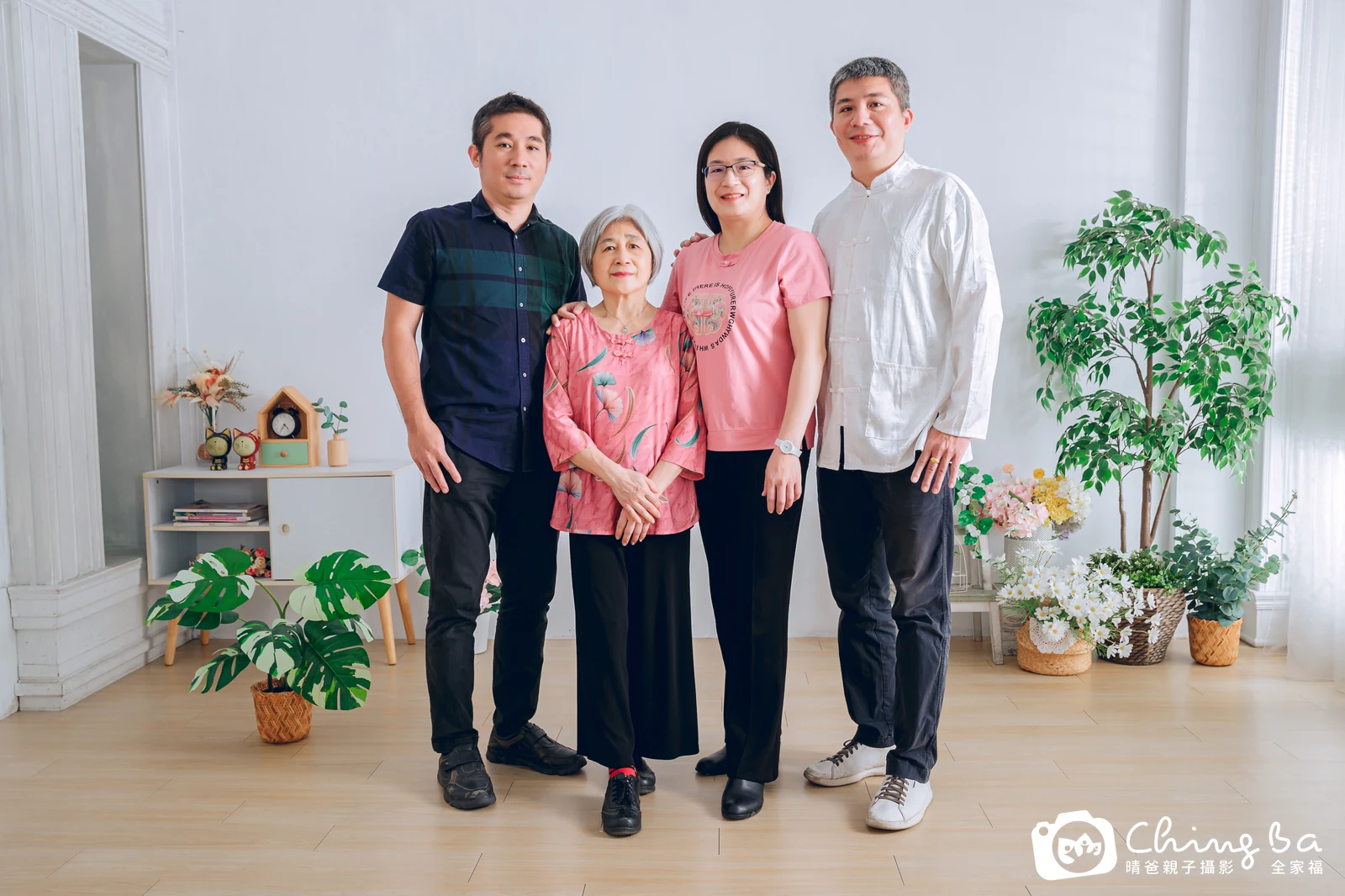 家族合照——晴爸親子攝影