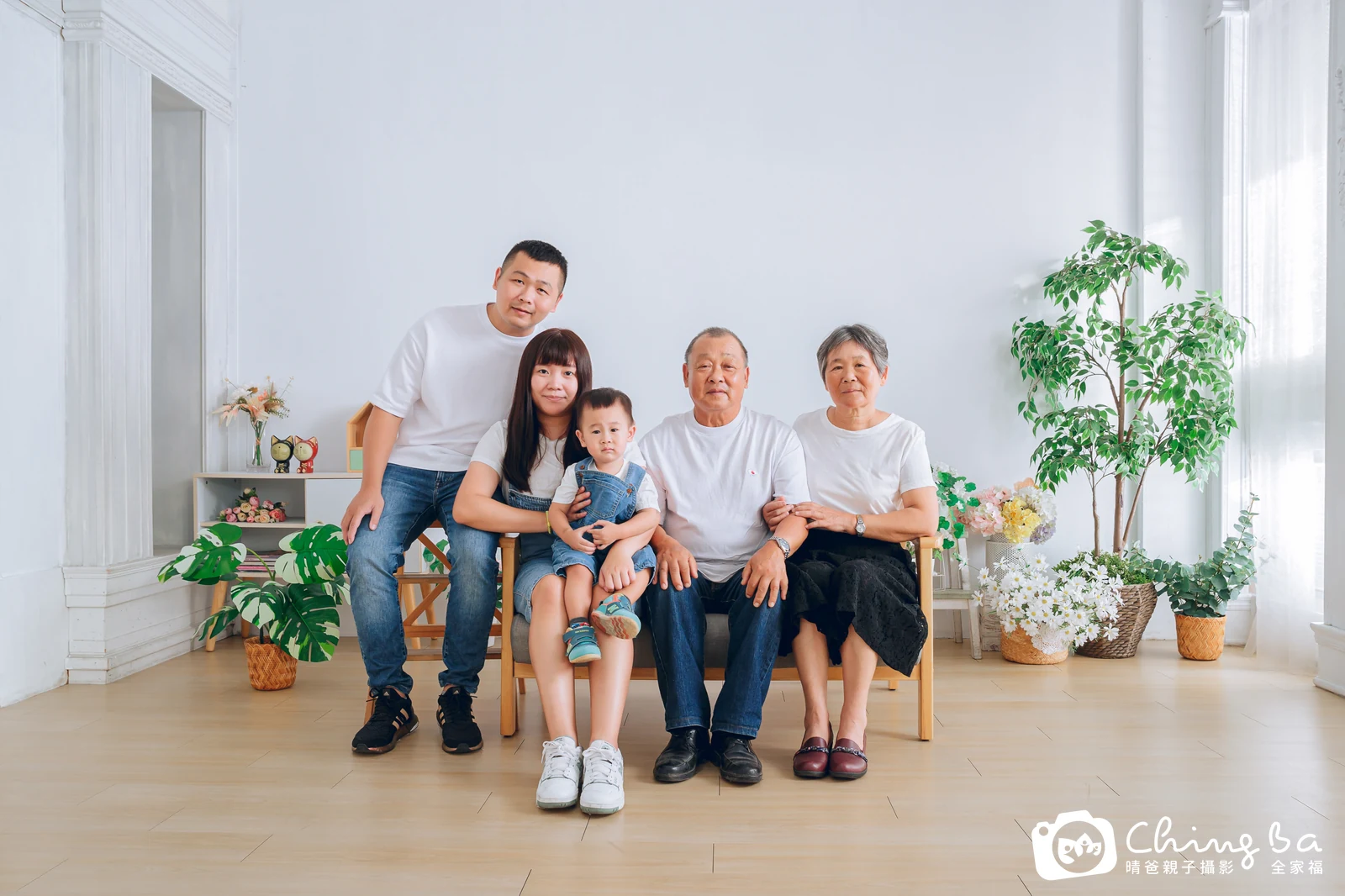 台中家族全家福攝影|三代同堂
