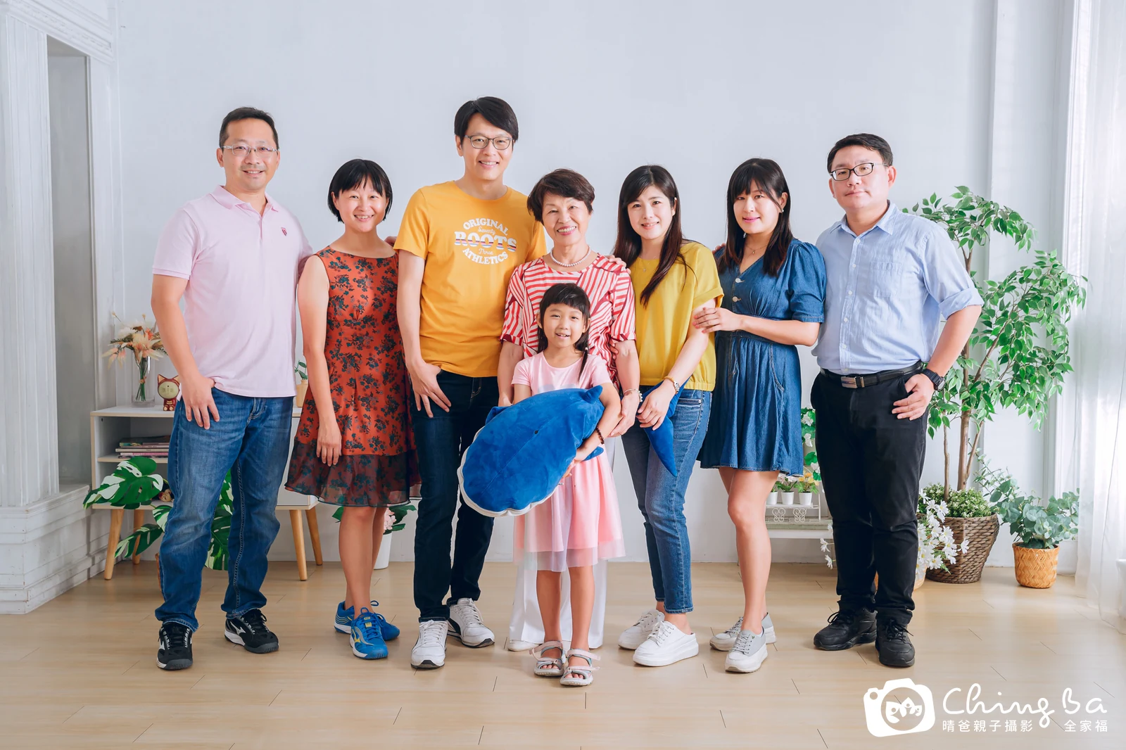 台中家族全家福攝影|三代同堂