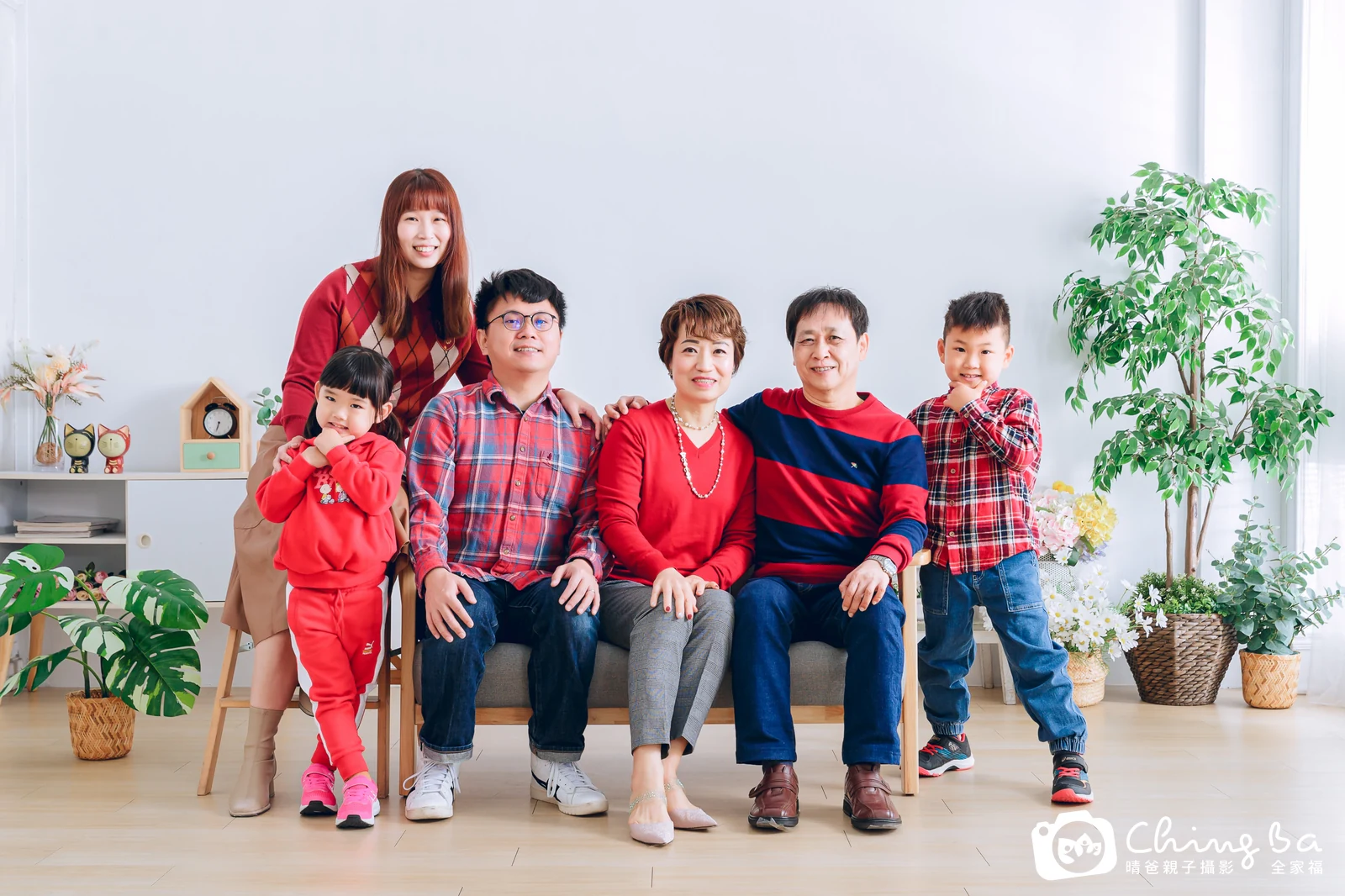 家族合照——晴爸親子攝影