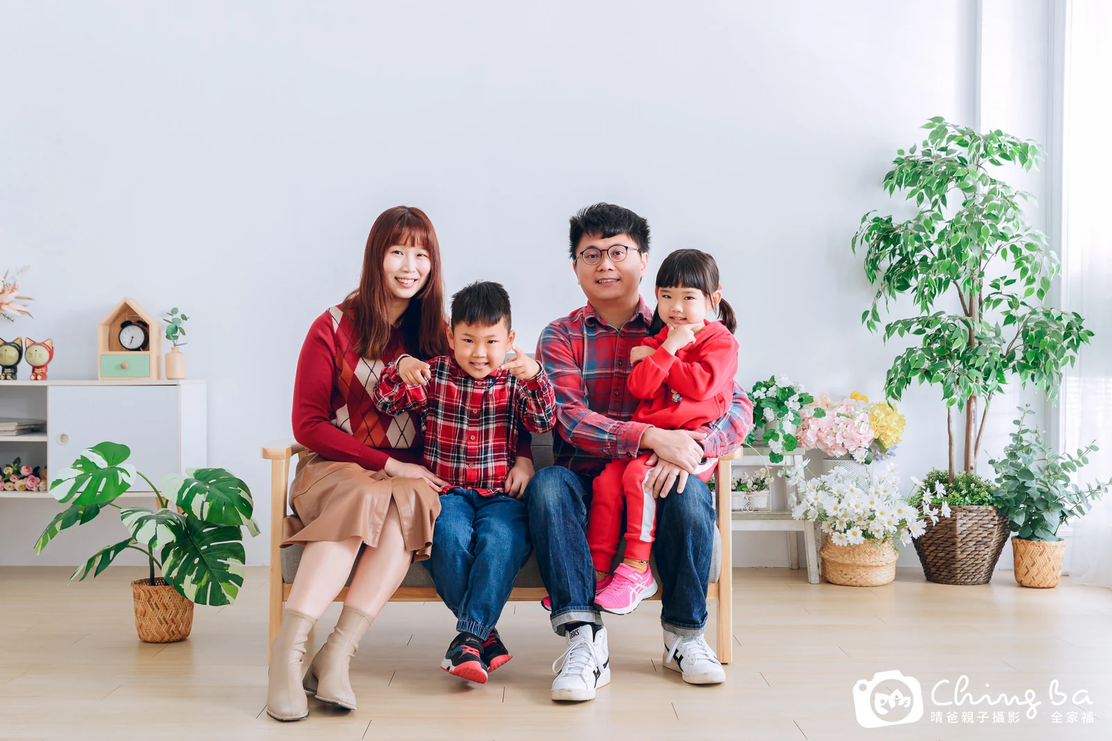 台中家族全家福攝影｜四代同堂