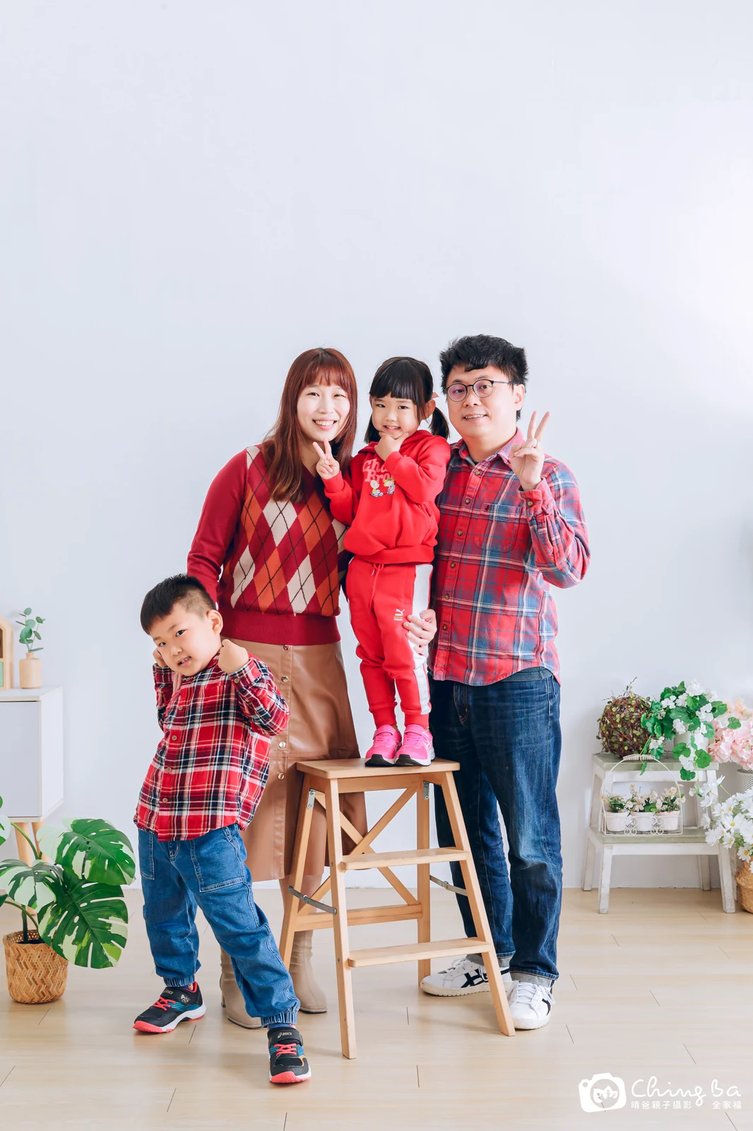 家族合照——晴爸親子攝影
