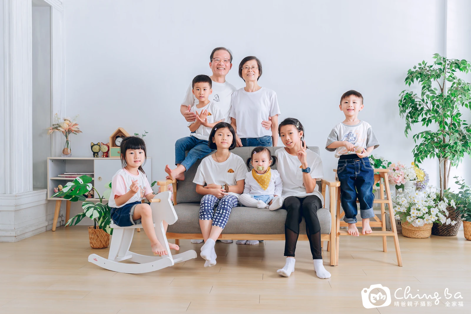 家族合照——晴爸親子攝影