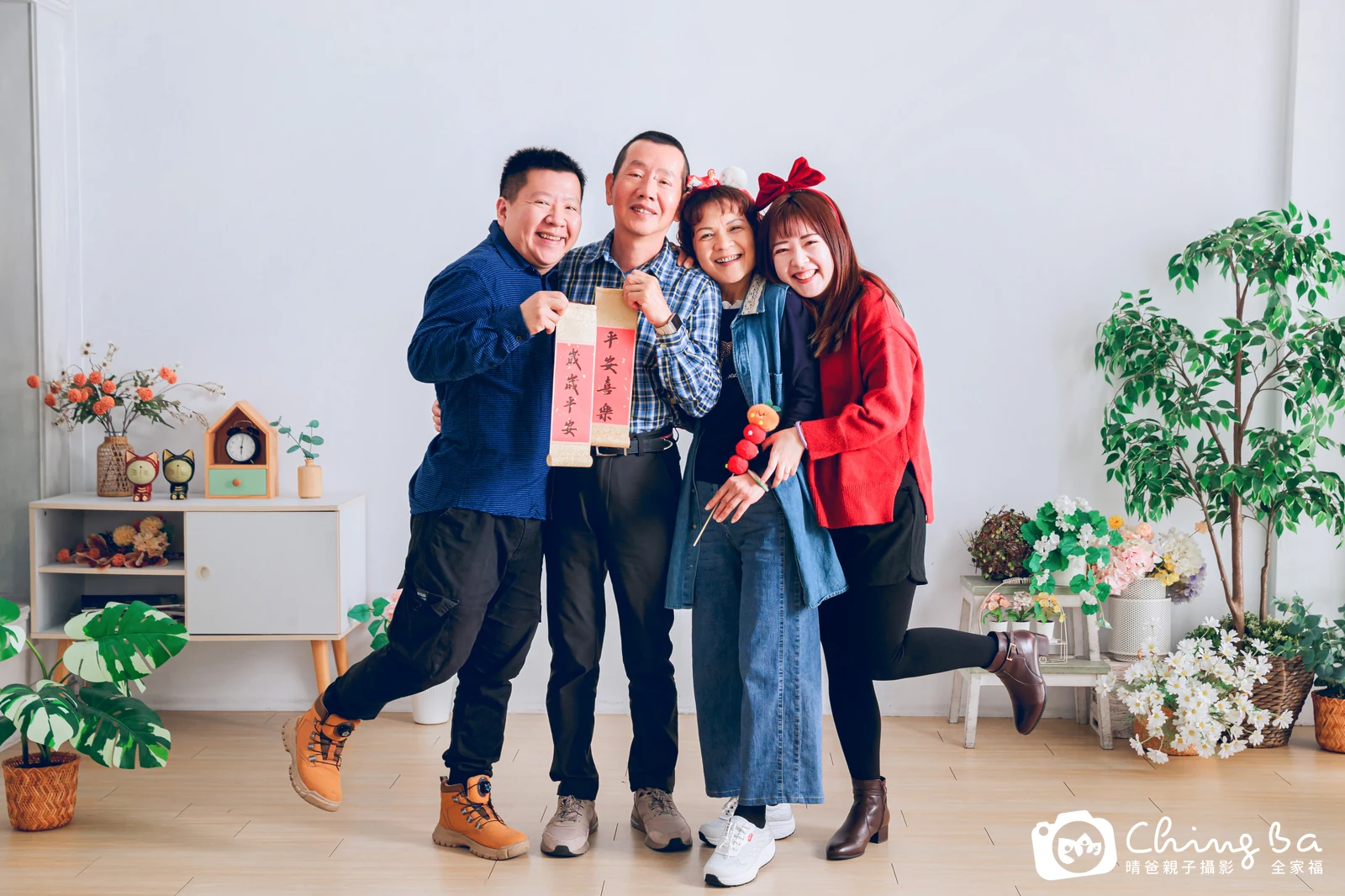家族合照——晴爸親子攝影