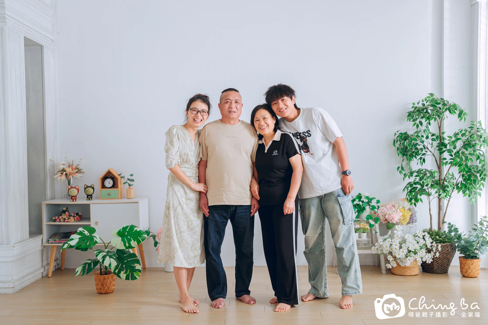 家族合照——晴爸親子攝影