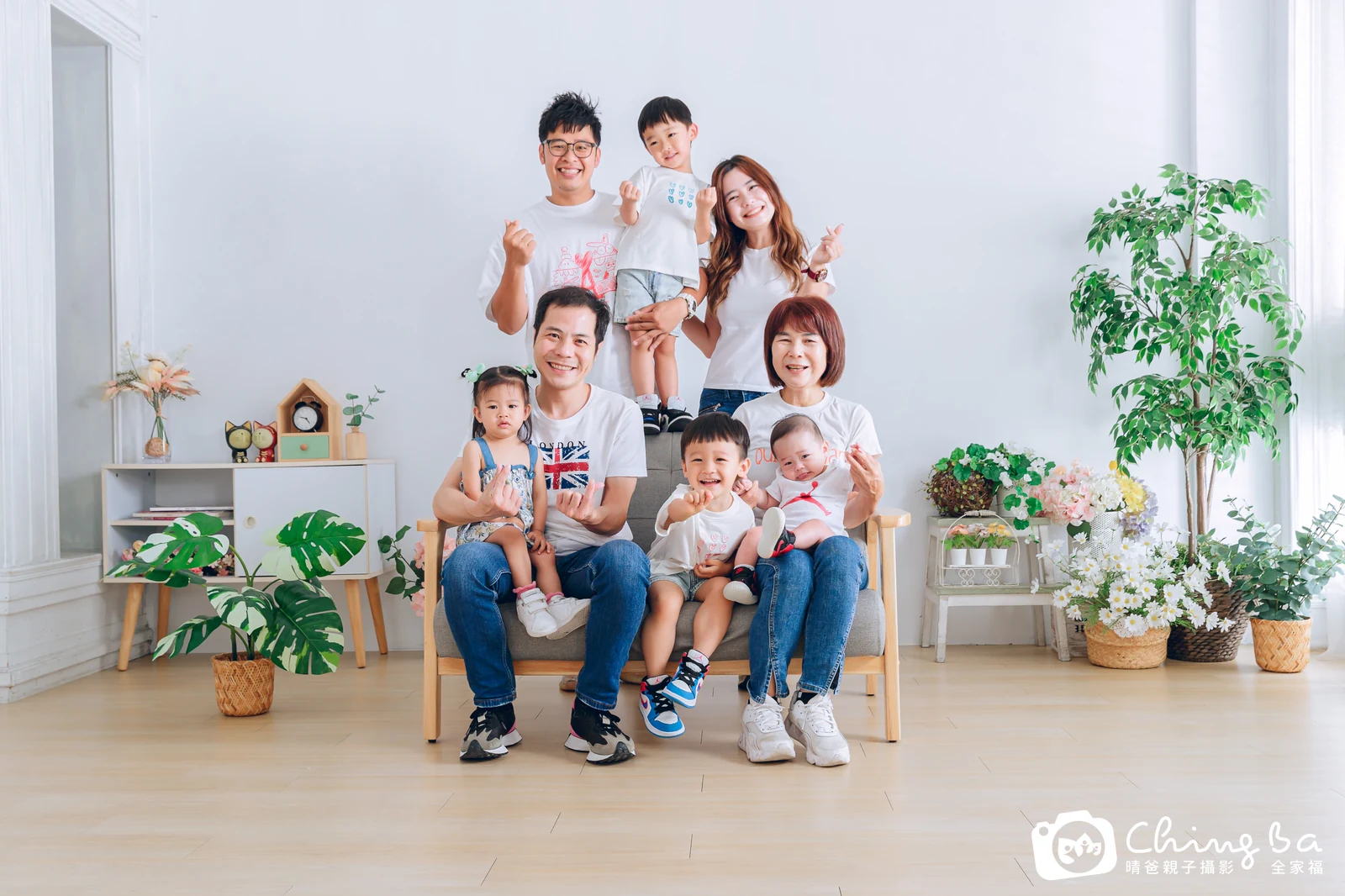 家族全家福作品|2023 年母親節|晴爸親子攝影