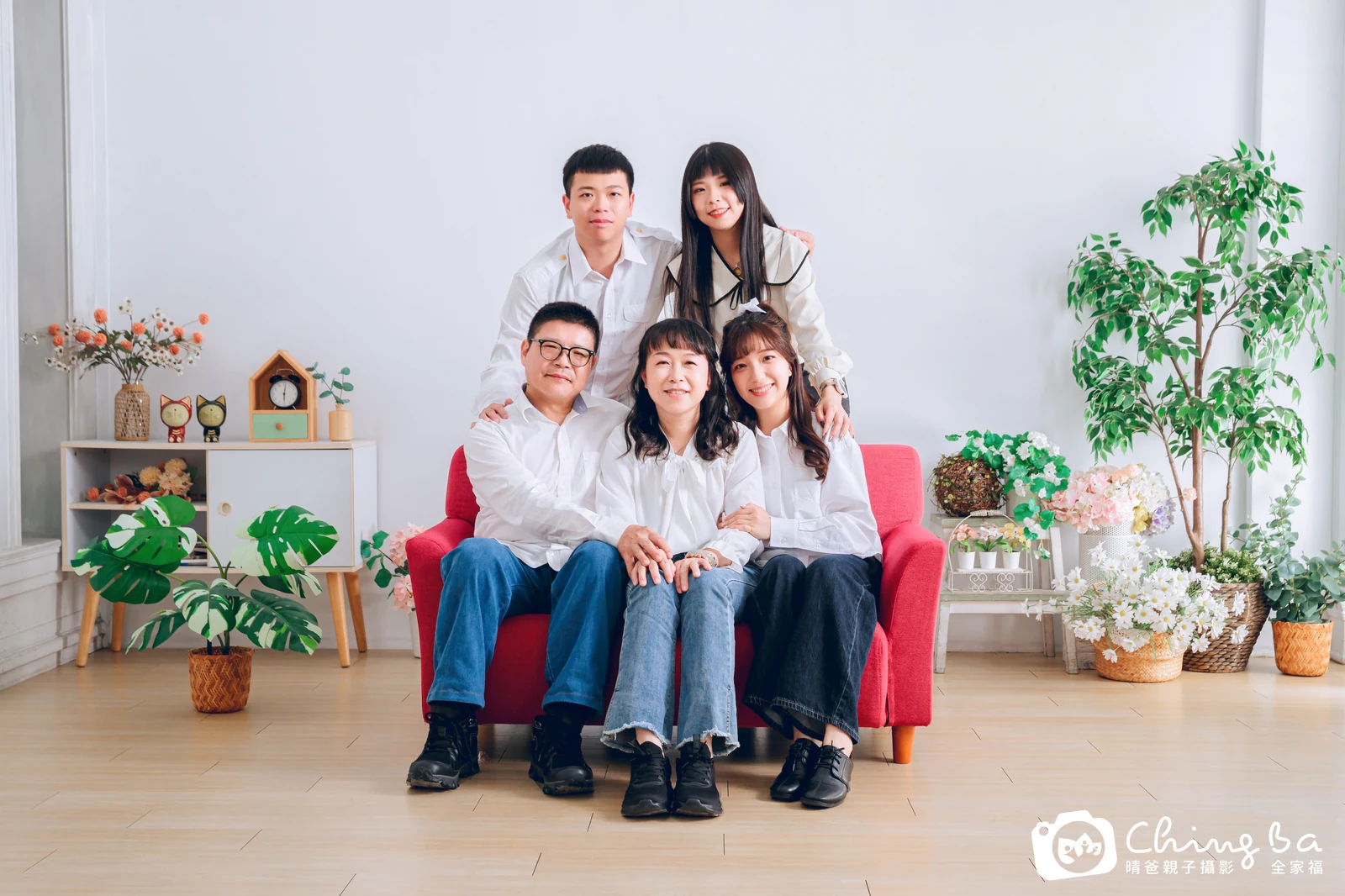 家族合照——晴爸親子攝影