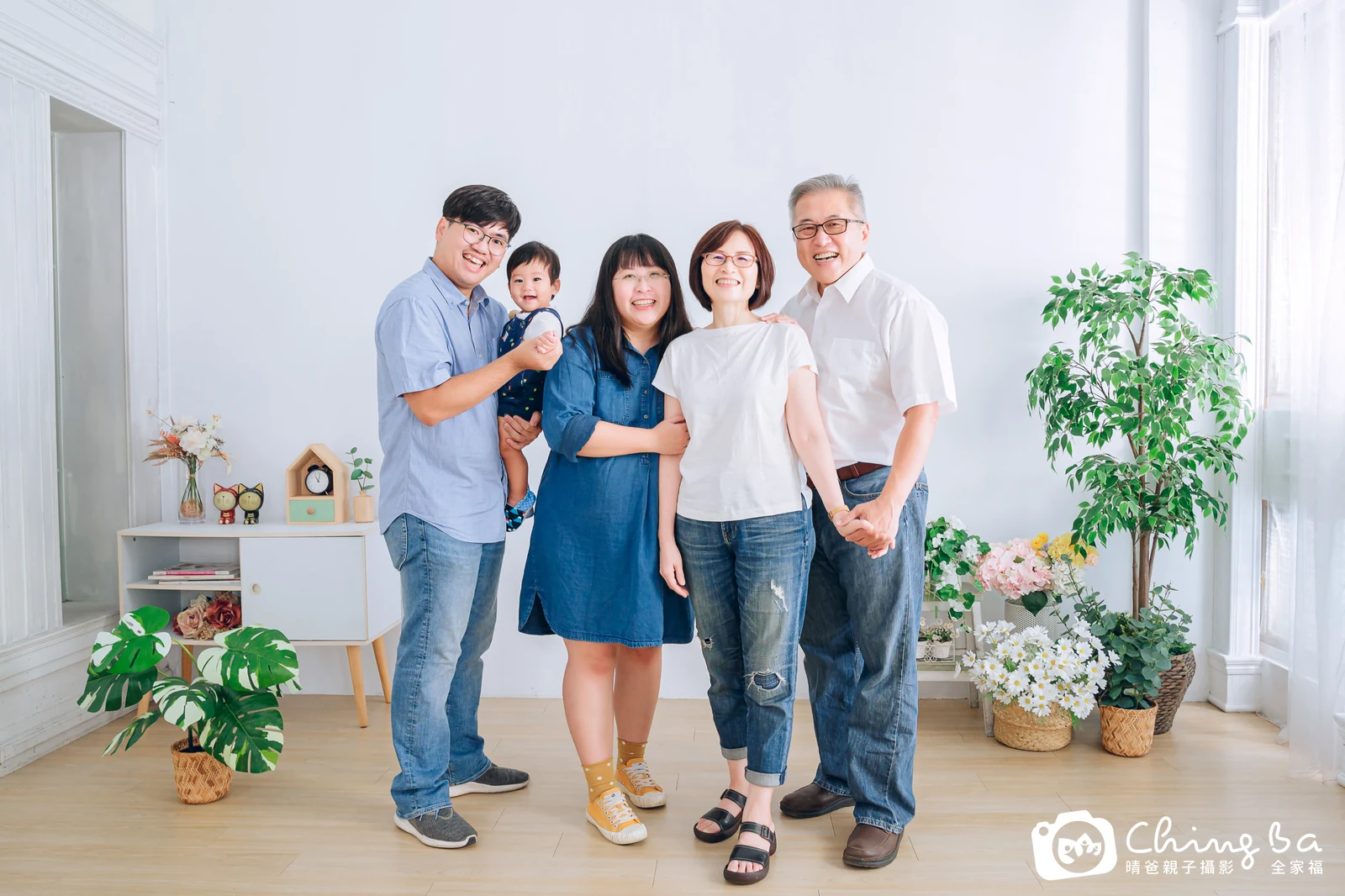 家族合照——晴爸親子攝影