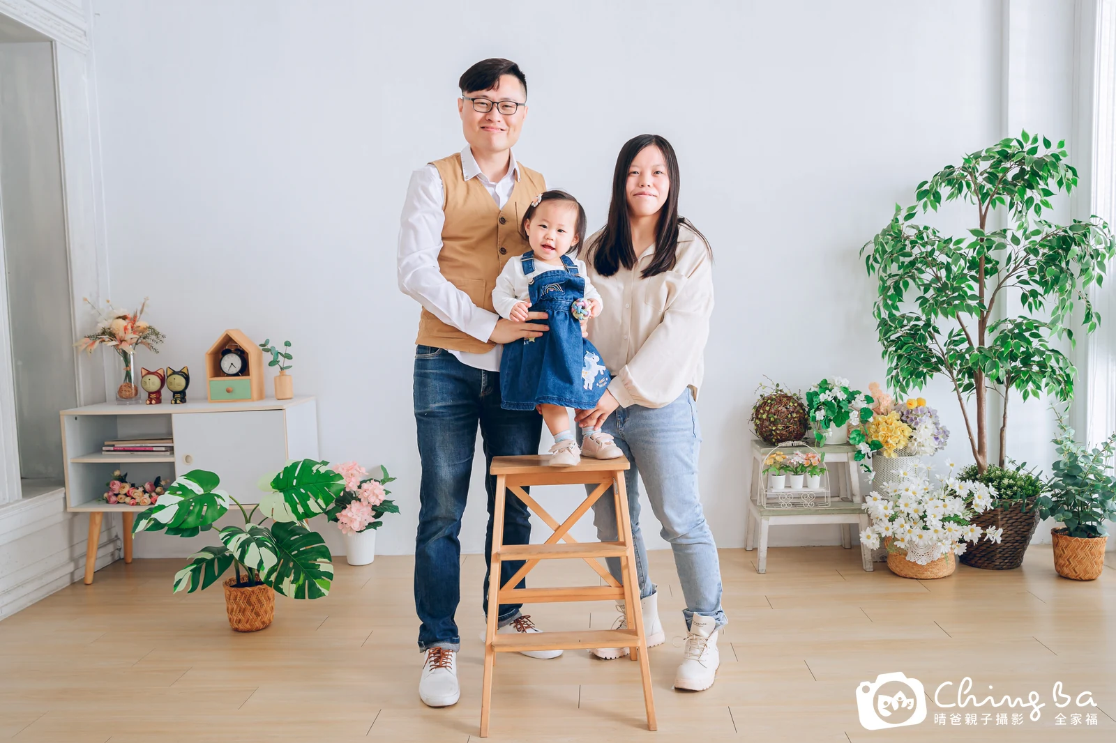 家族合照——晴爸親子攝影