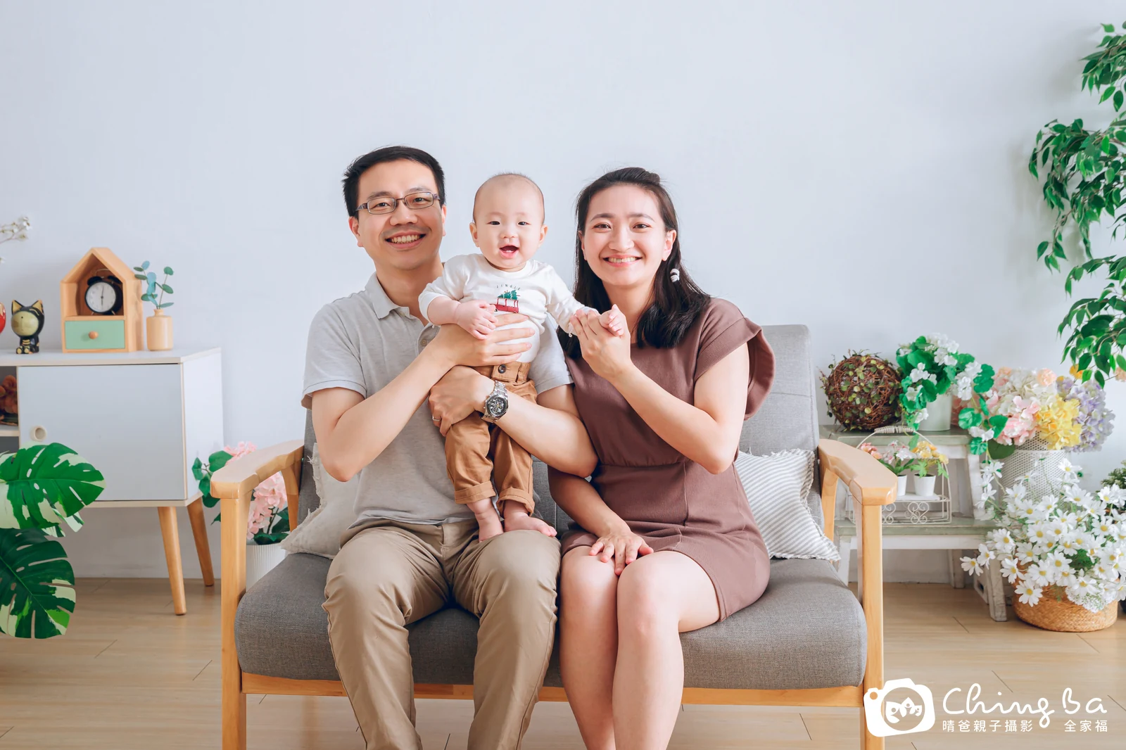 家族合照——晴爸親子攝影