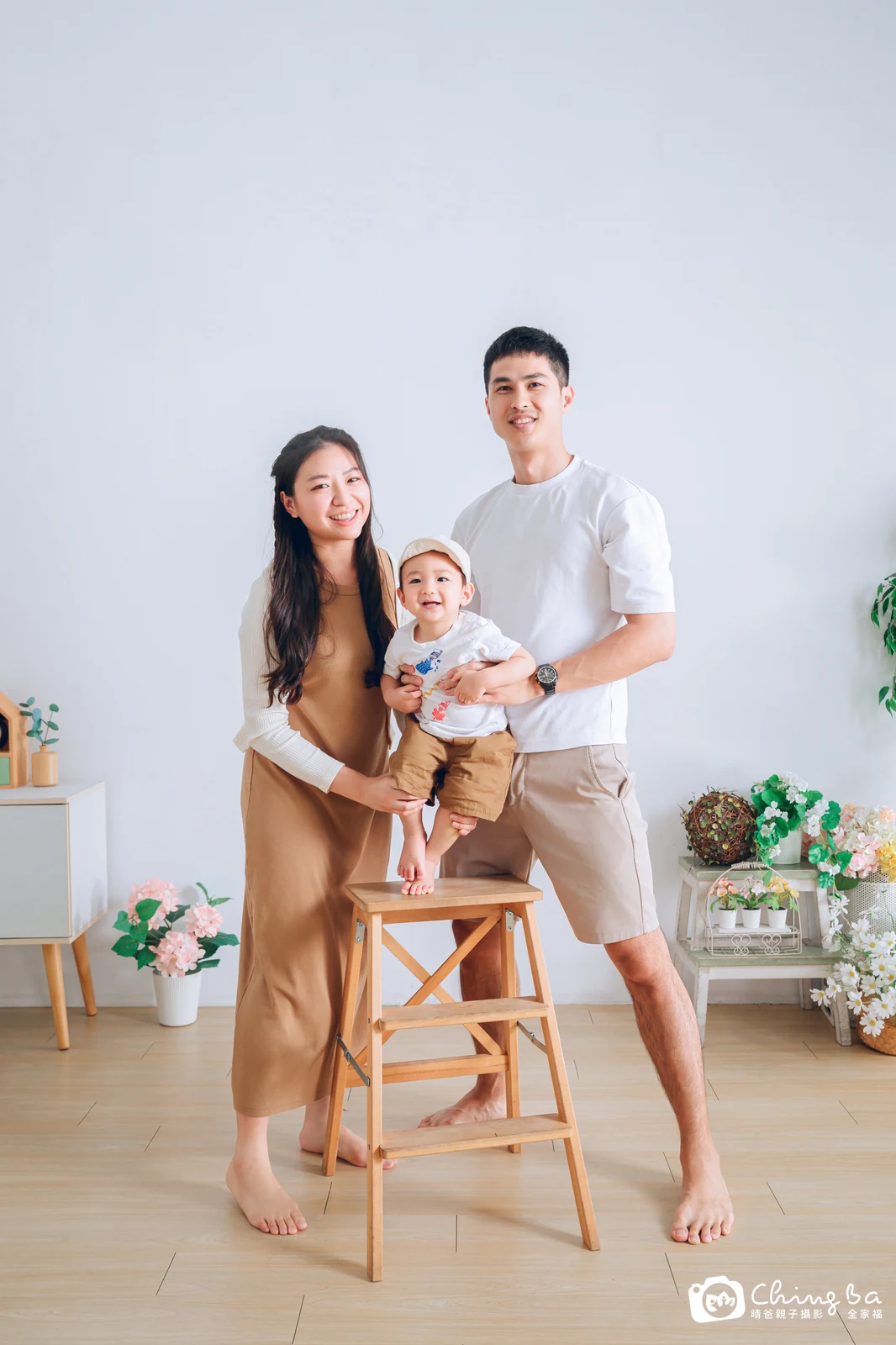 家族合照——晴爸親子攝影