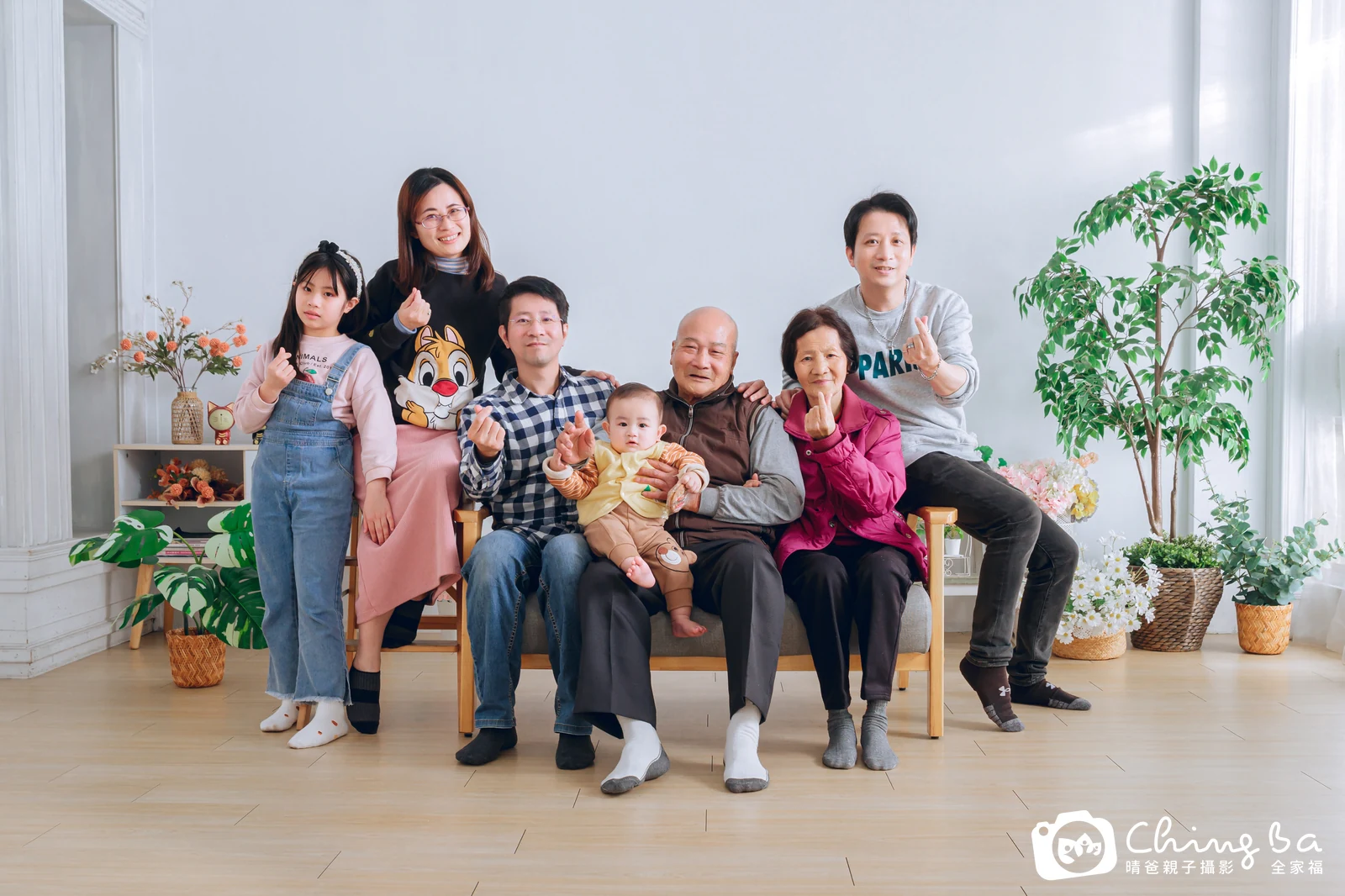台中家族全家福攝影｜三代同堂