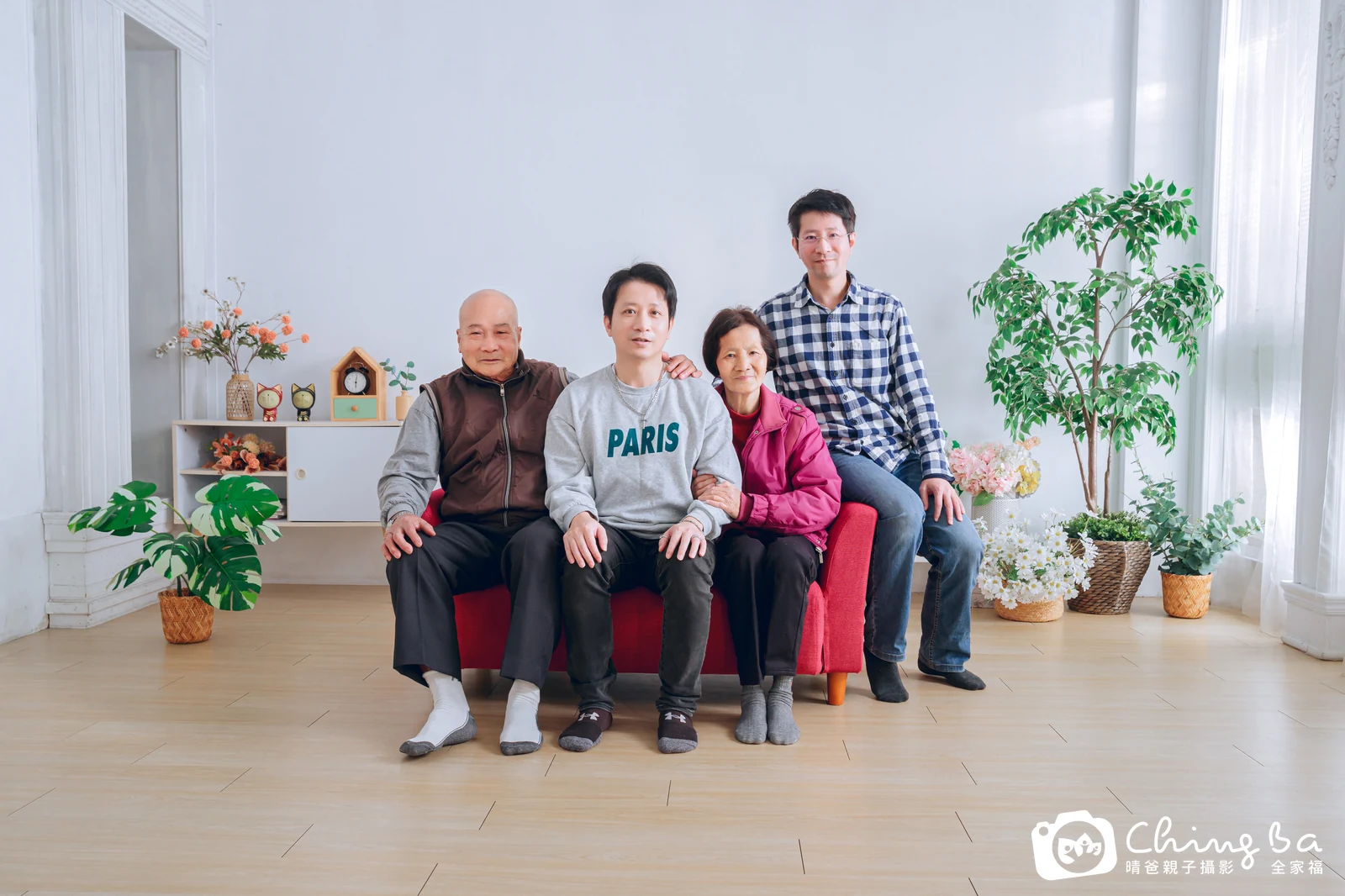 家族合照——晴爸親子攝影