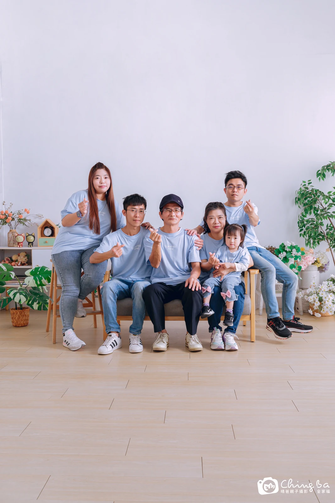 台中家族全家福攝影|三代同堂