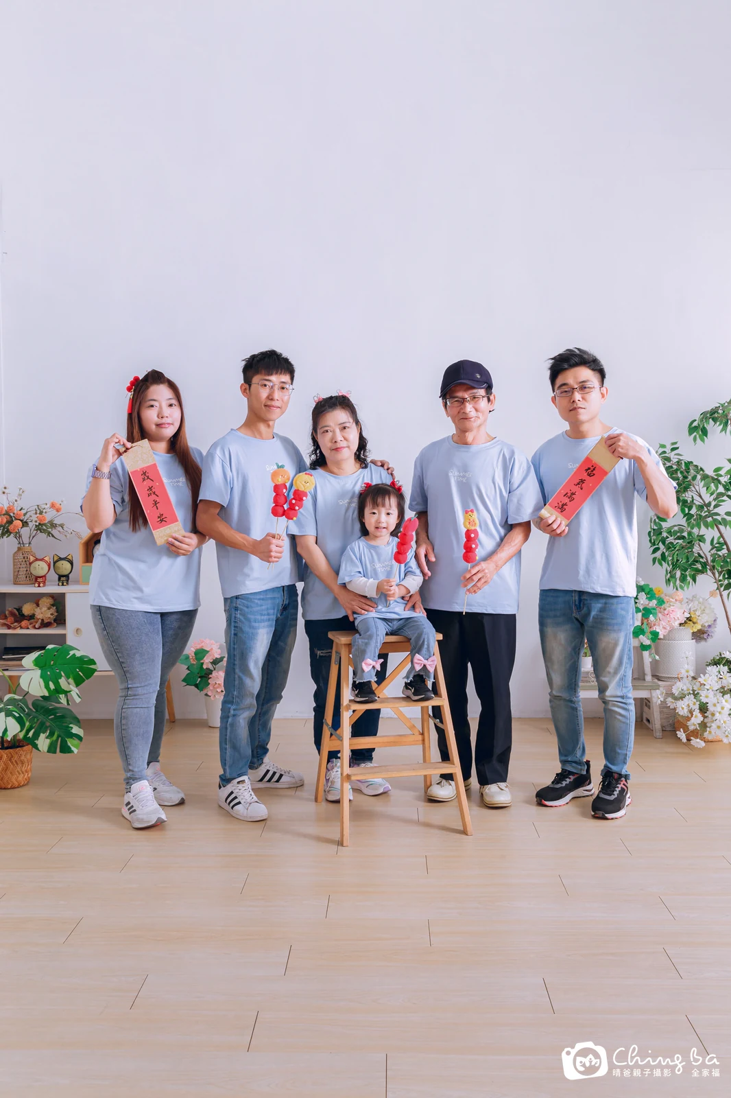 家族合照——晴爸親子攝影