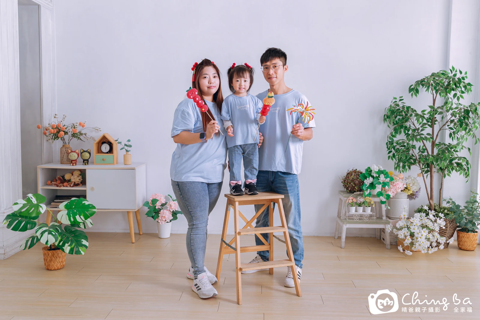 家族合照——晴爸親子攝影