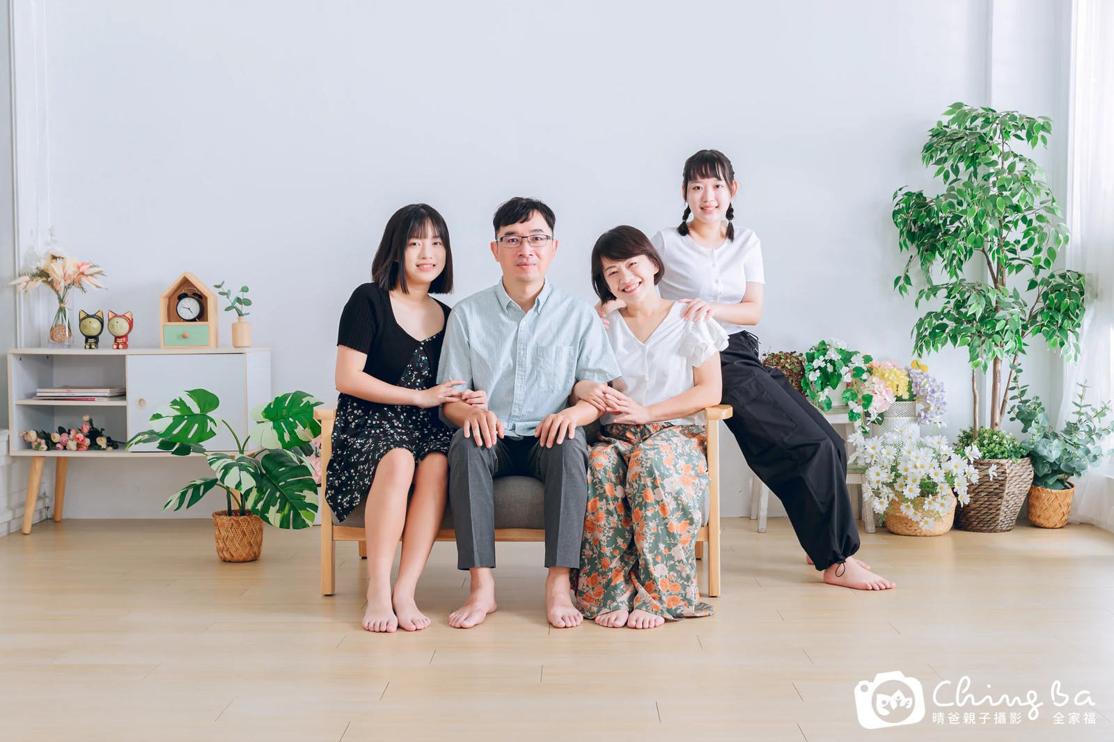 家族全家福作品｜2023 年夏季｜晴爸親子攝影