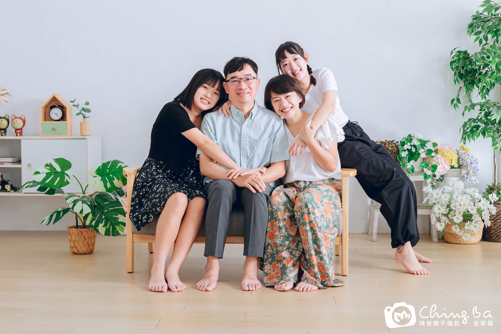 台中家族全家福攝影｜兩代