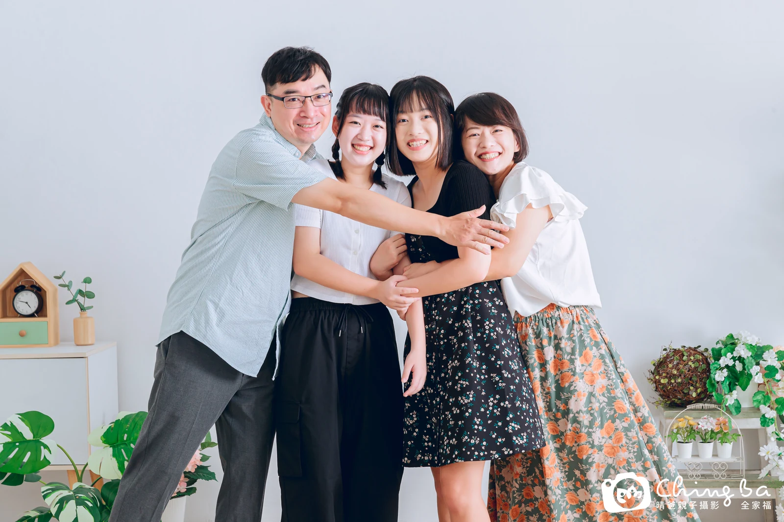 家族合照——晴爸親子攝影