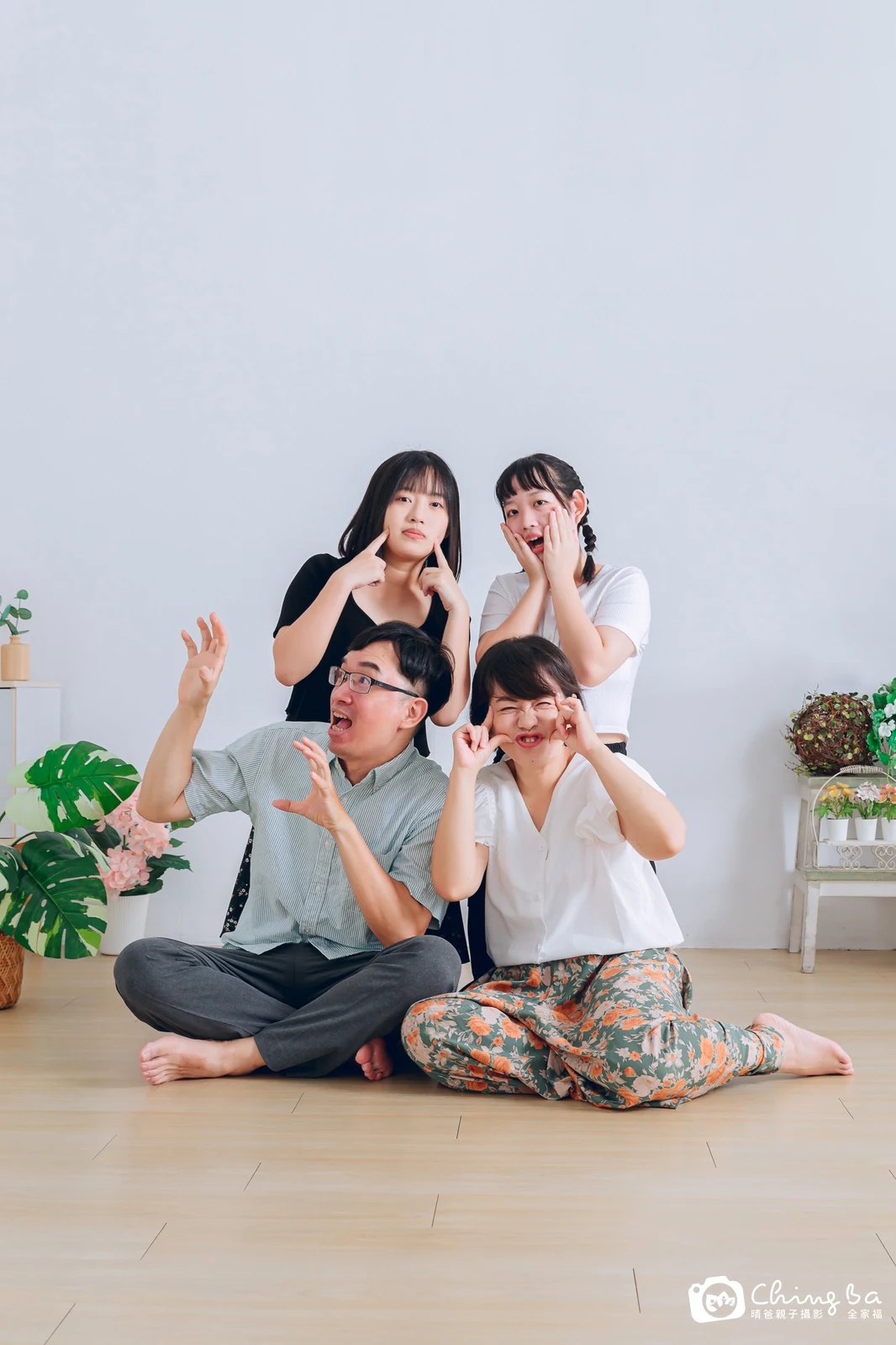 家族合照——晴爸親子攝影