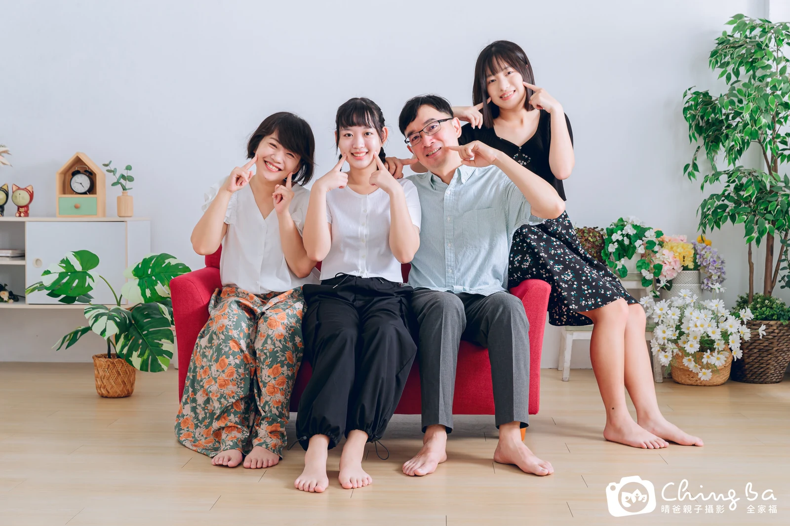 台中家族全家福攝影｜兩代