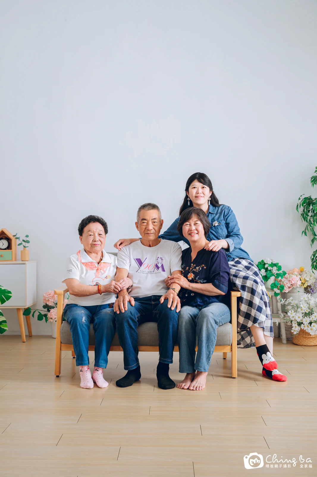 家族合照——晴爸親子攝影