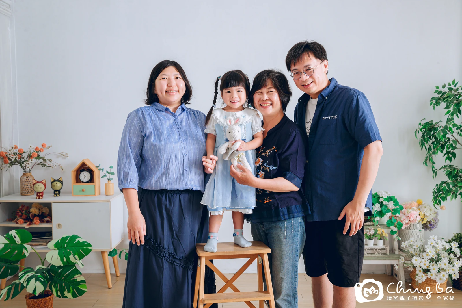 家族合照——晴爸親子攝影