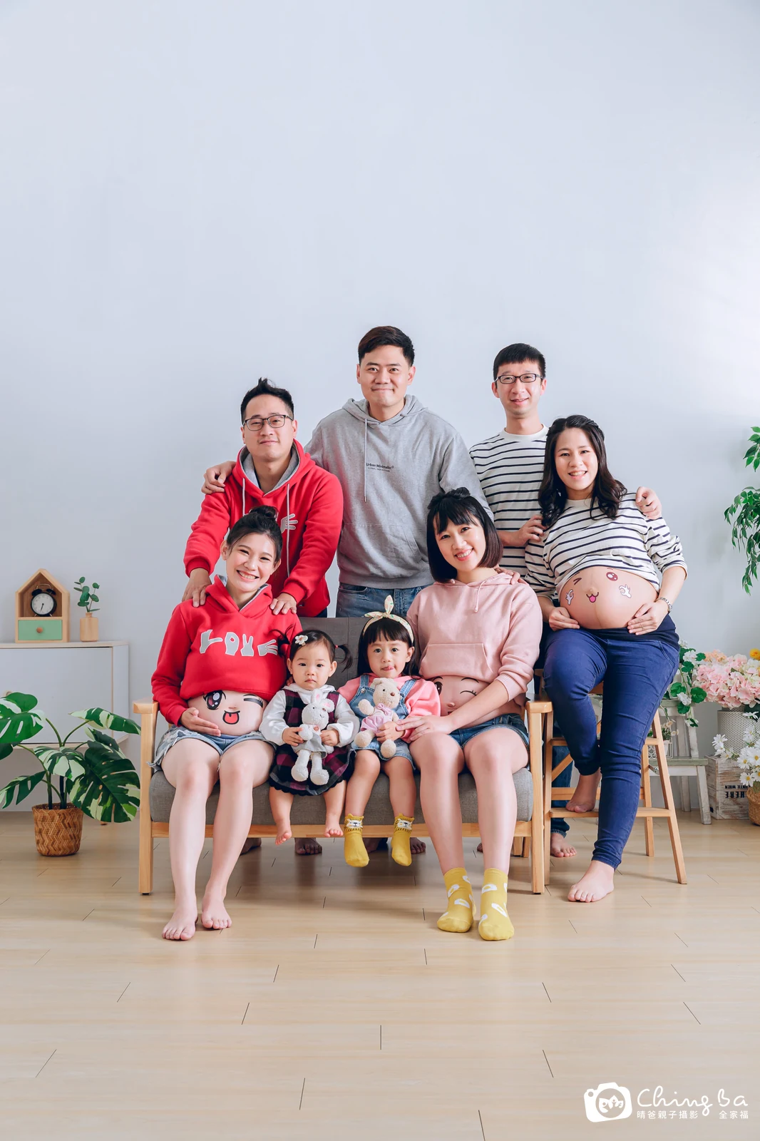 台中家族全家福攝影｜兩代