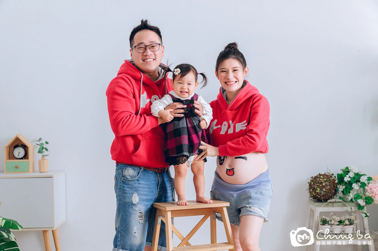 家族合照——晴爸親子攝影