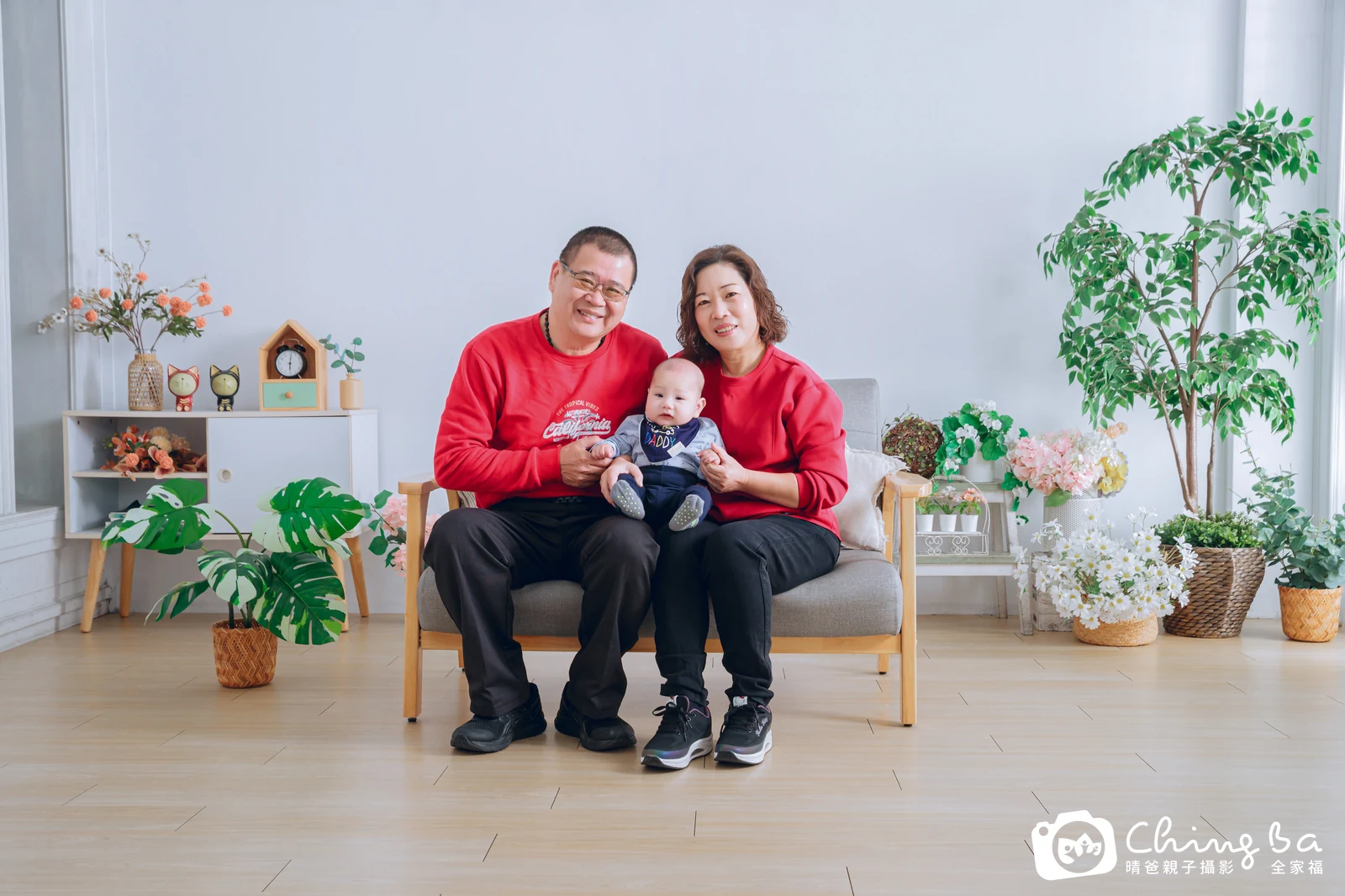 家族合照——晴爸親子攝影