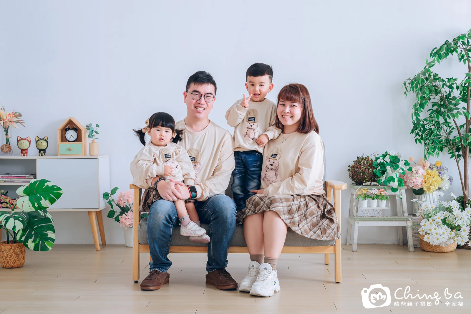 台中家族全家福攝影｜兩代
