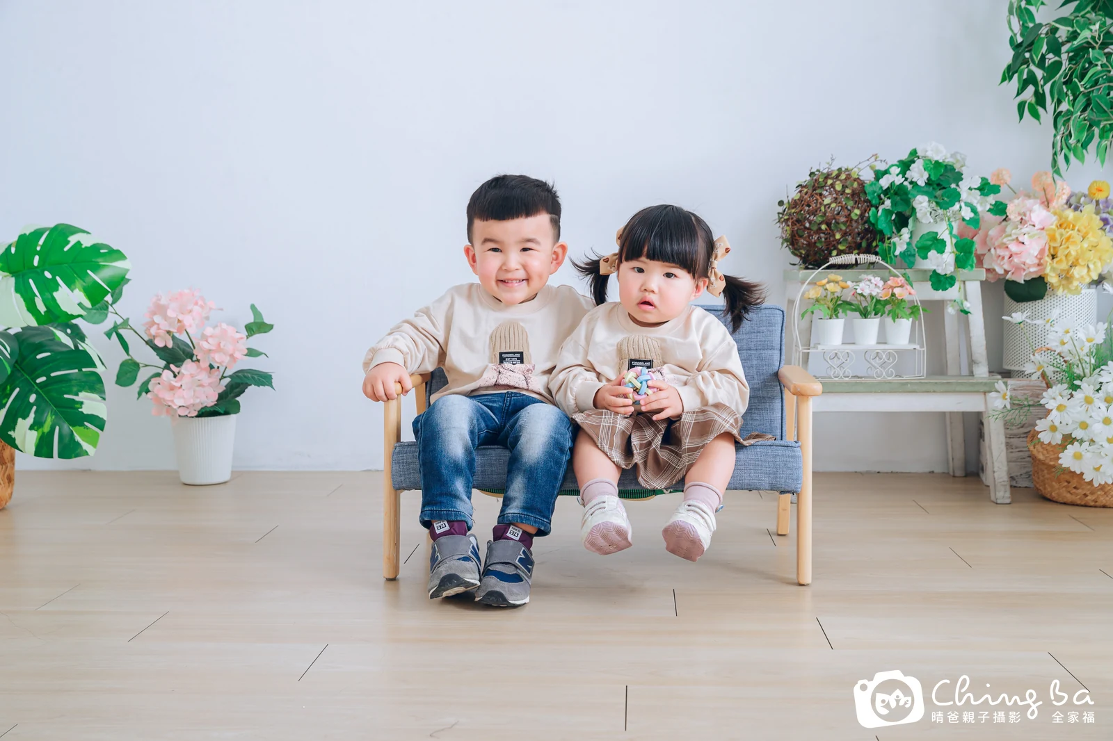 家族合照——晴爸親子攝影