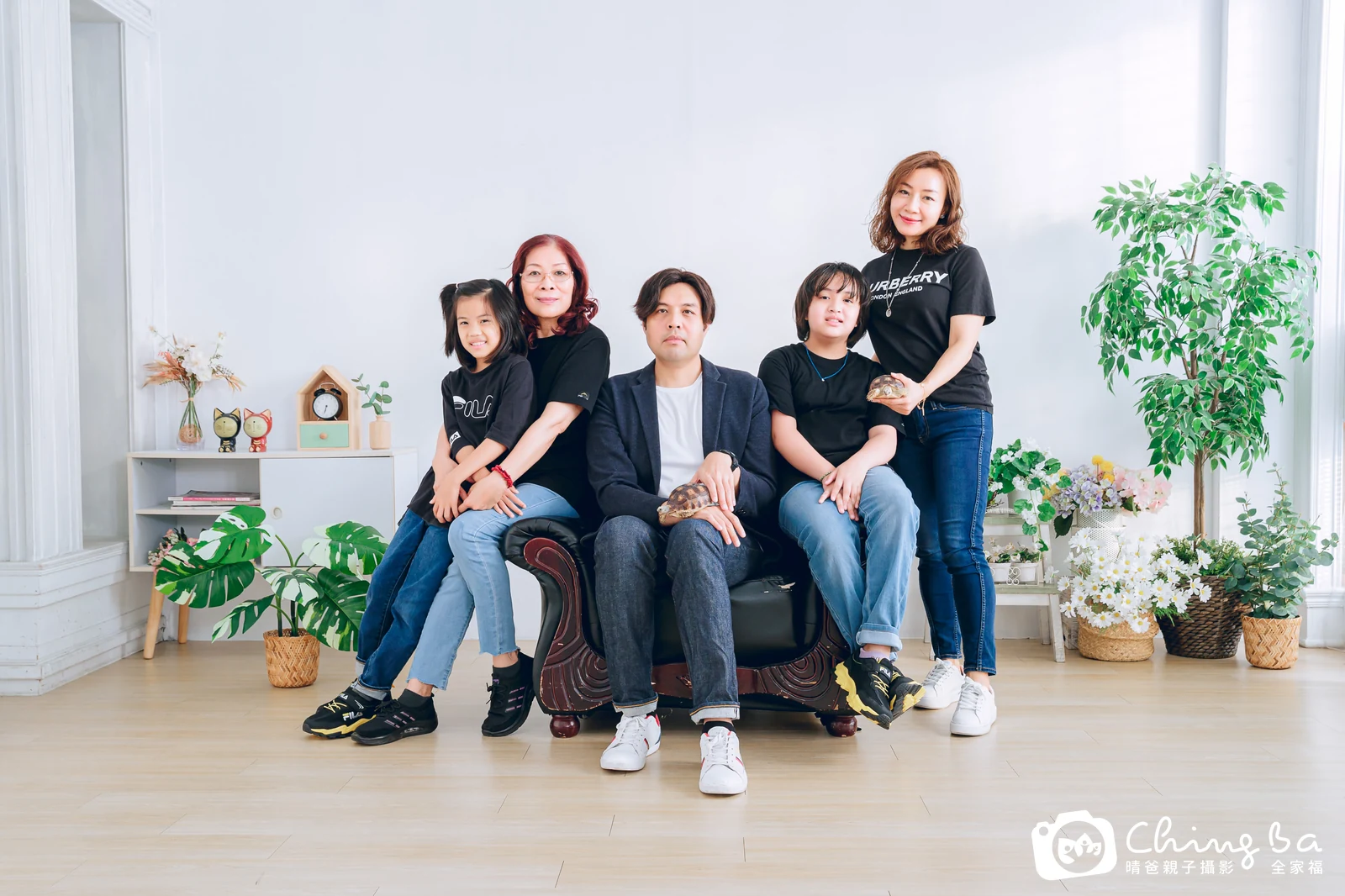 家族合照——晴爸親子攝影