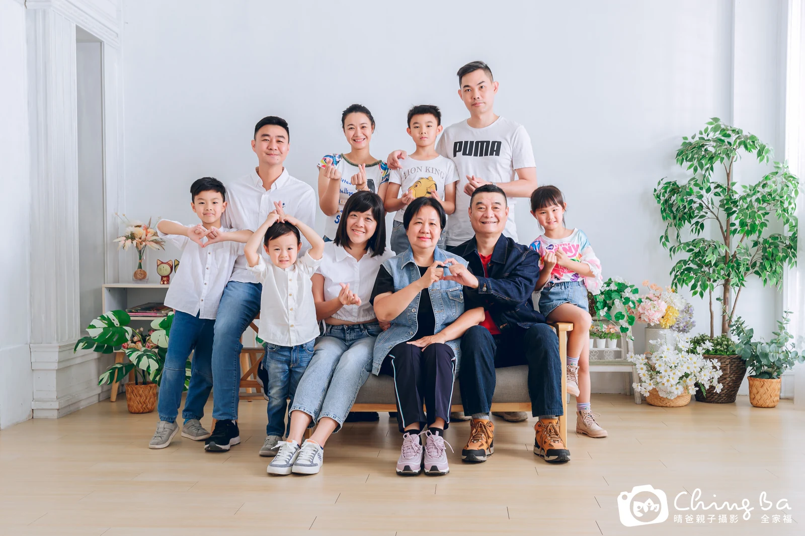 台中家族全家福攝影|三代同堂