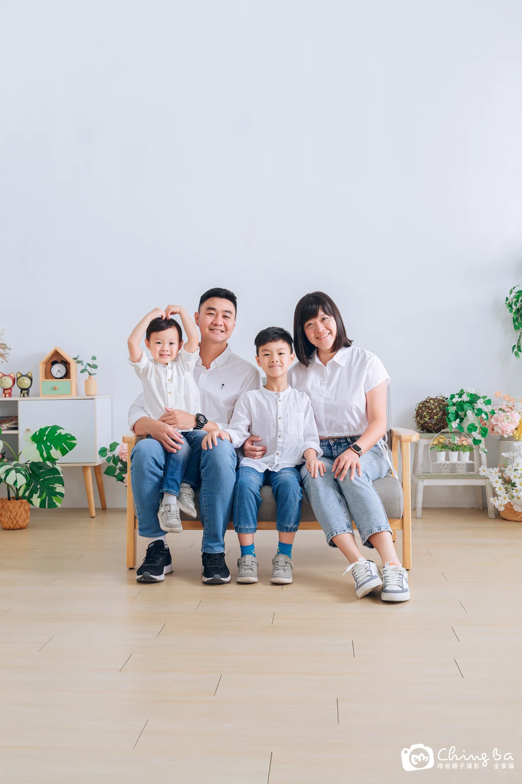 家族合照——晴爸親子攝影