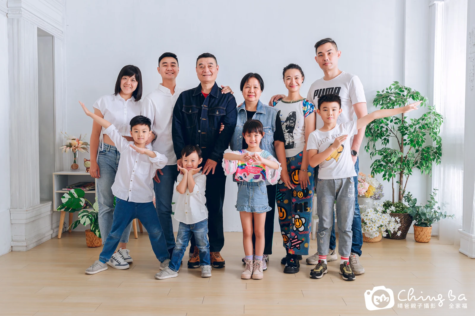 台中家族全家福攝影|三代同堂