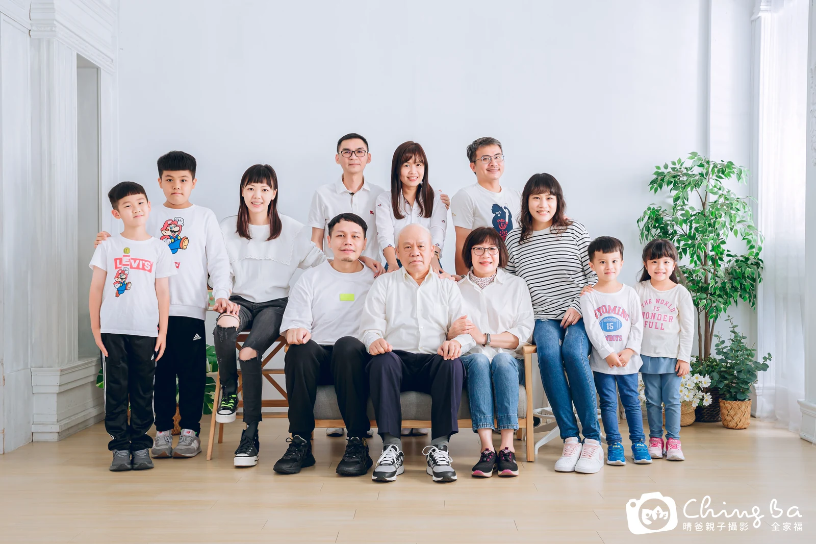 家族全家福作品｜2022 年冬季｜晴爸親子攝影
