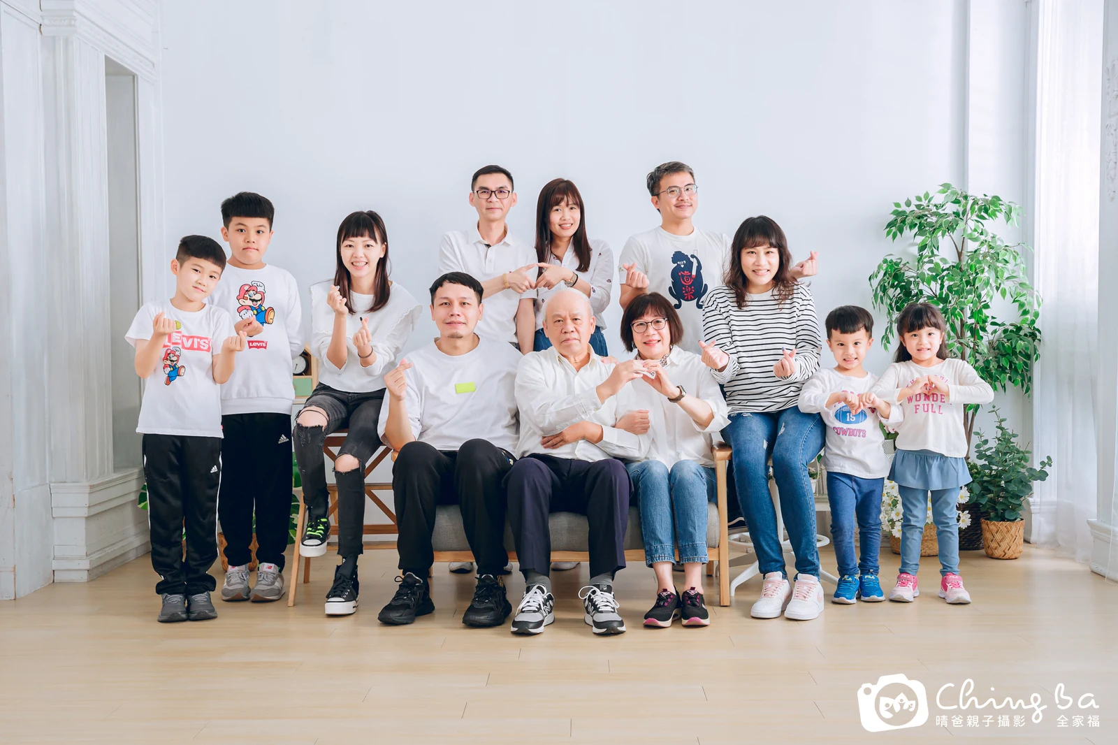 台中家族全家福攝影｜三代同堂