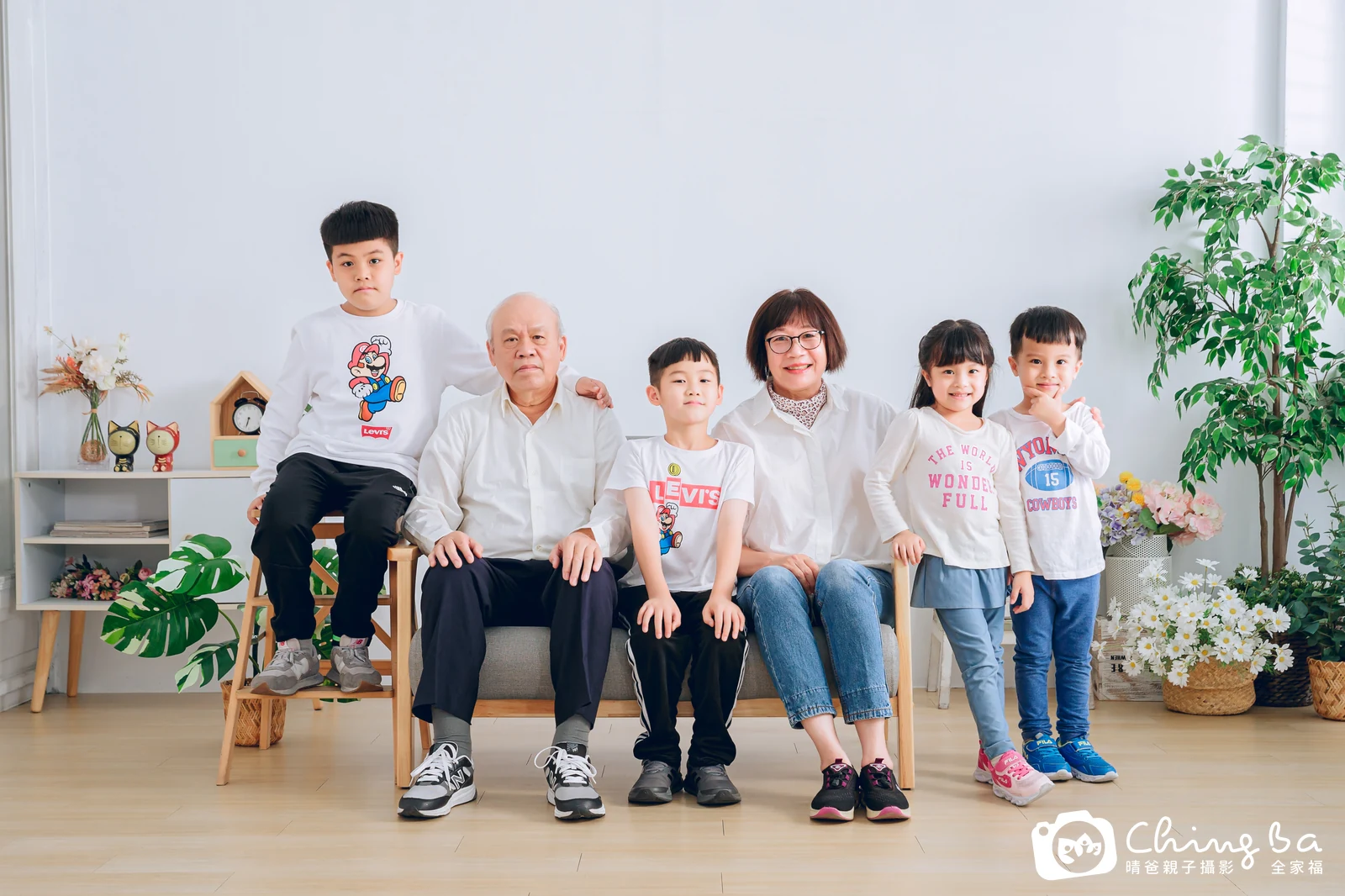 家族合照——晴爸親子攝影