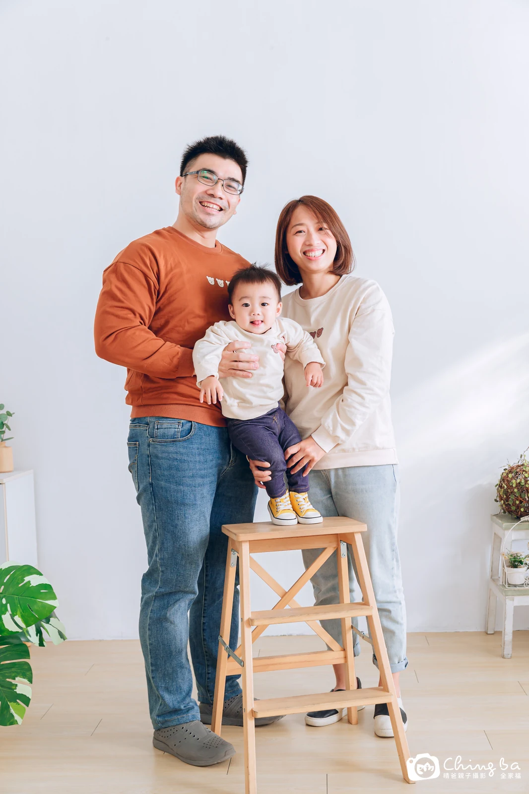 台中家族全家福攝影｜四代同堂