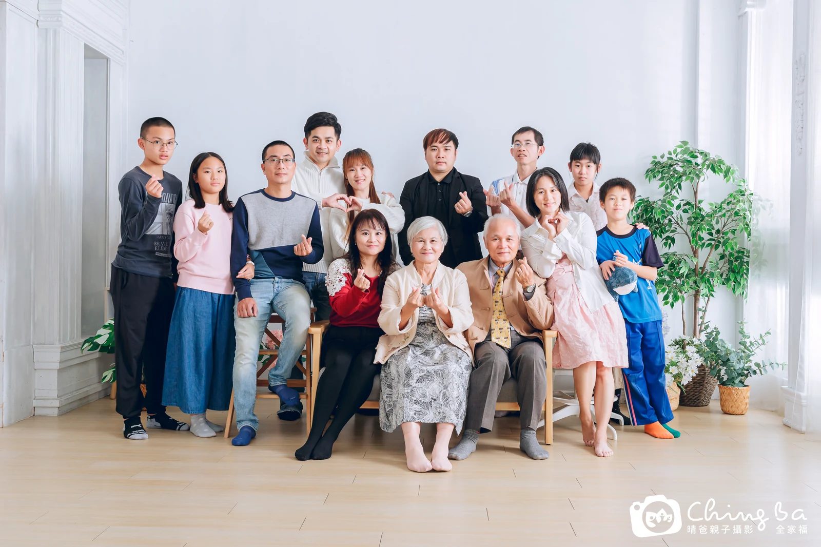 台中家族全家福攝影｜三代同堂