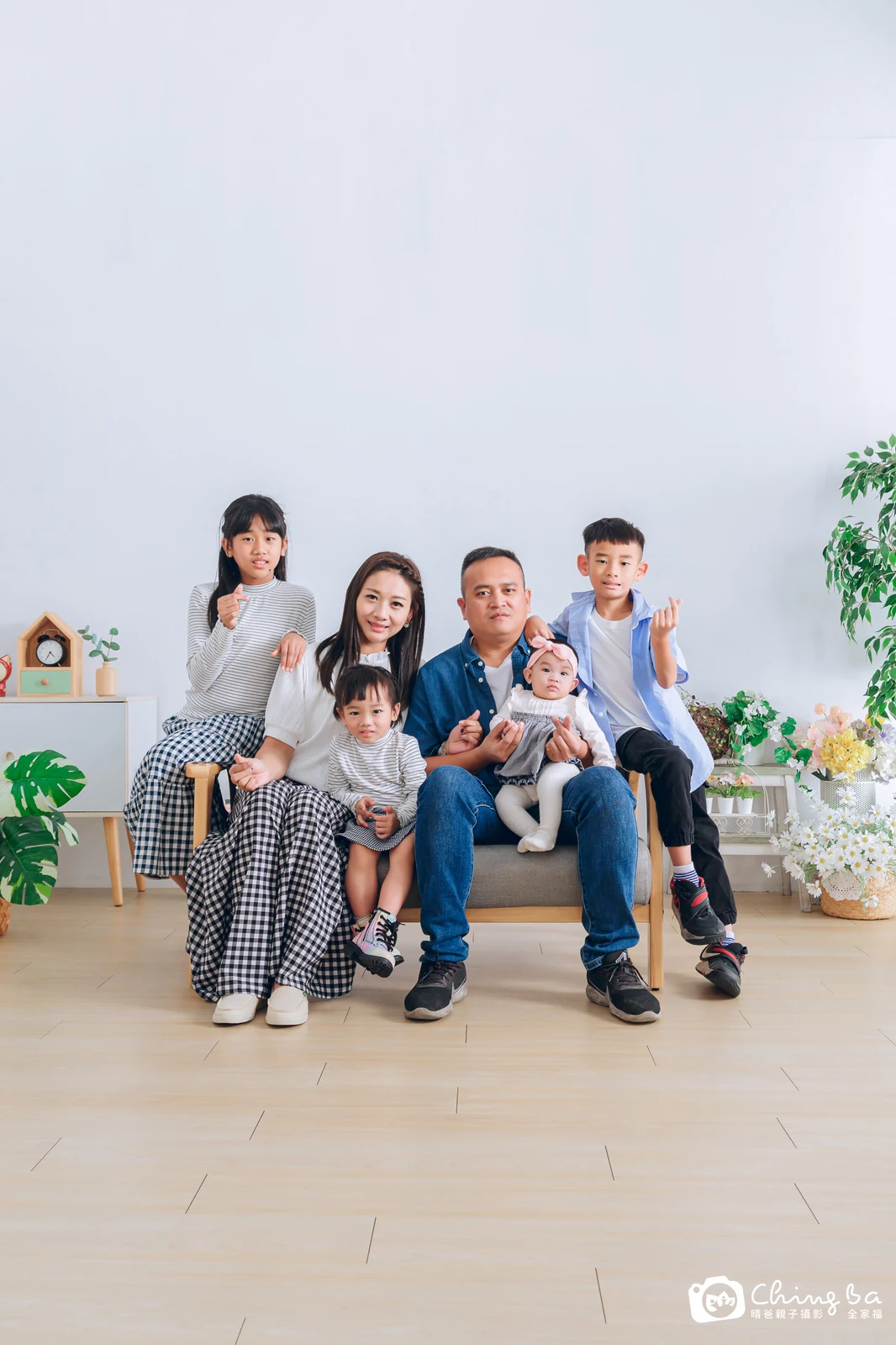 台中家族全家福攝影｜兩代
