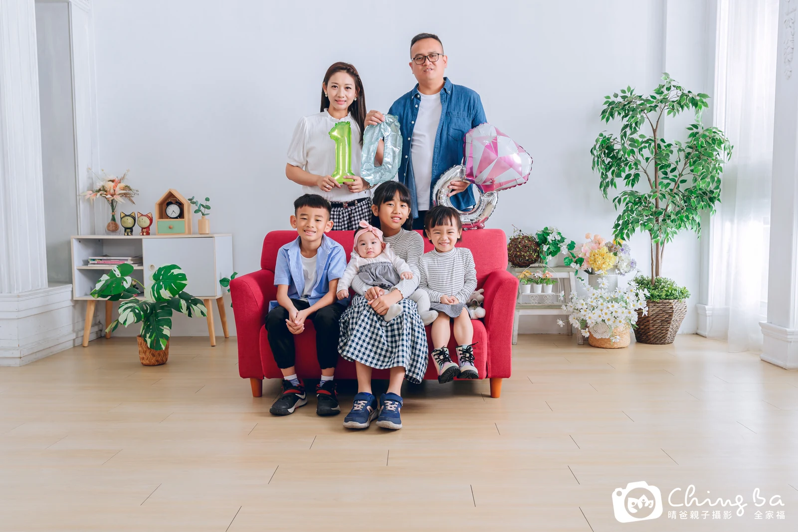台中家族全家福攝影|兩代