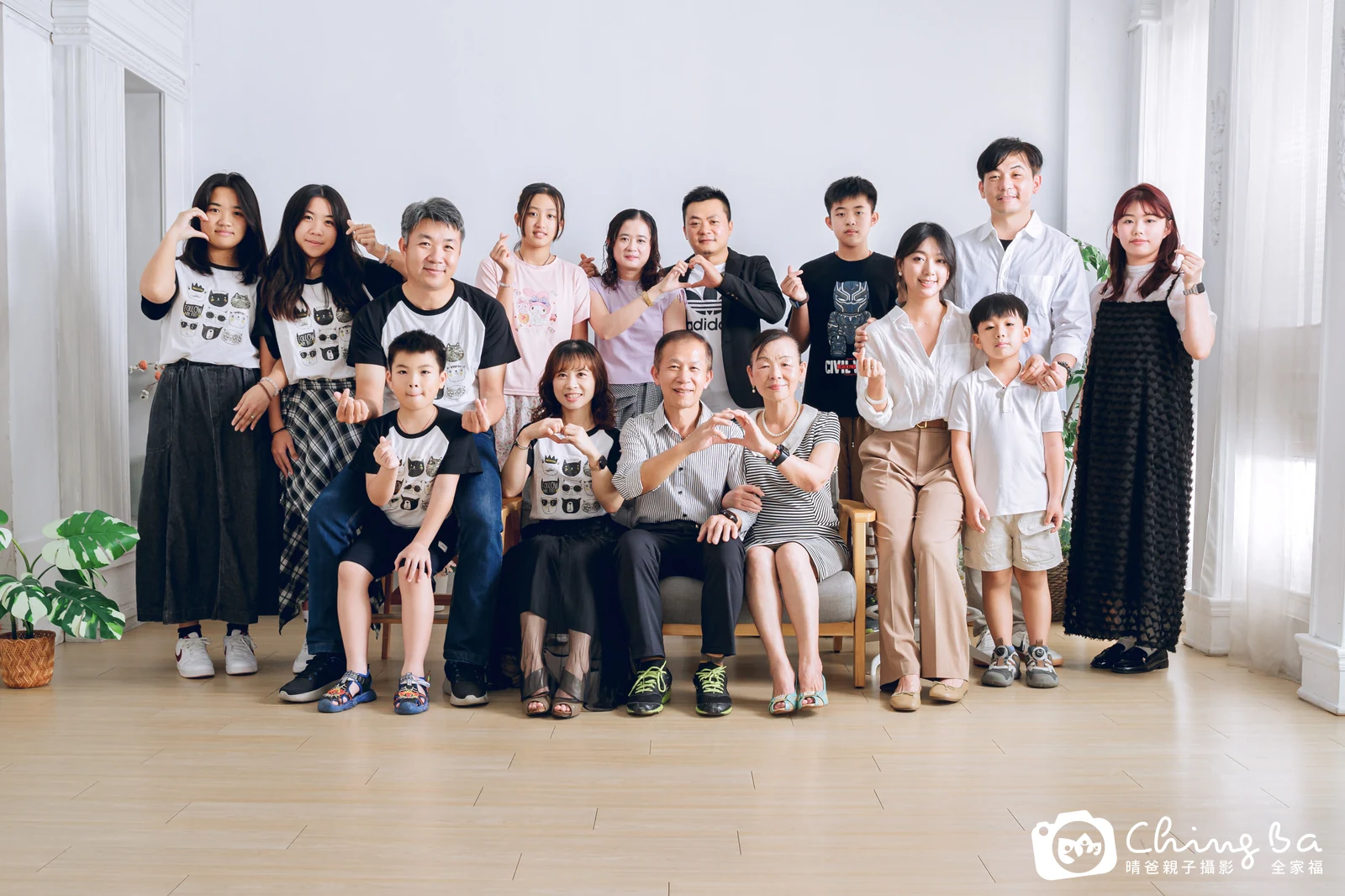 台中家族全家福攝影｜三代同堂