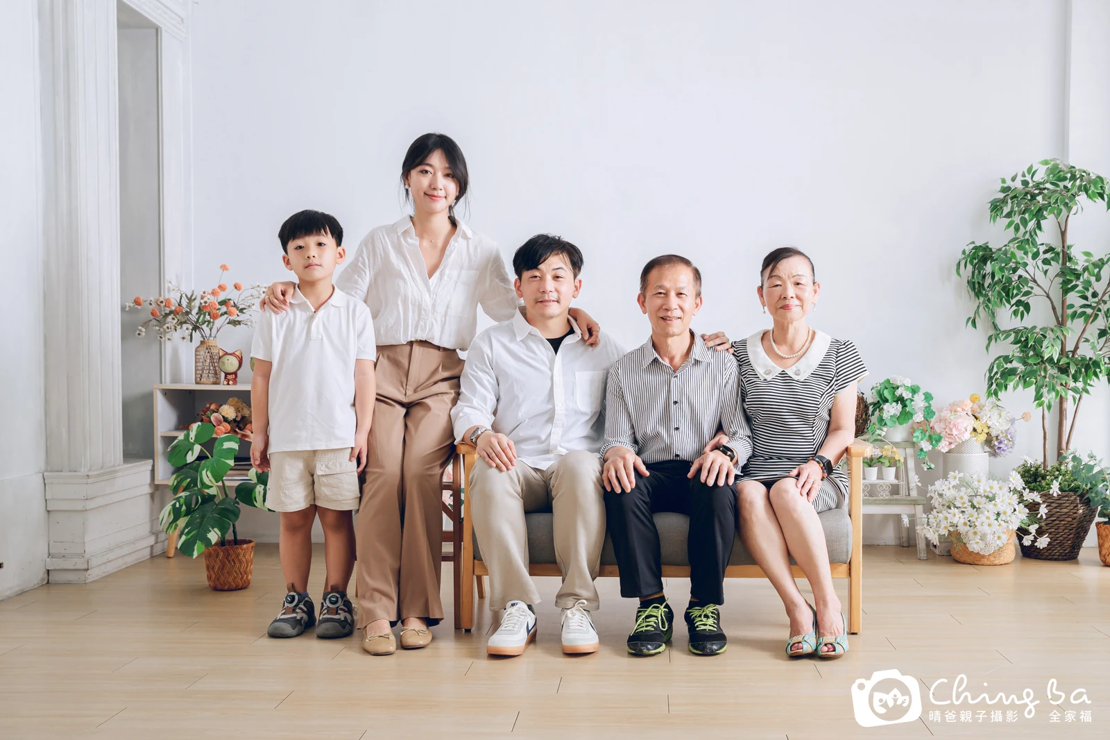 家族合照——晴爸親子攝影
