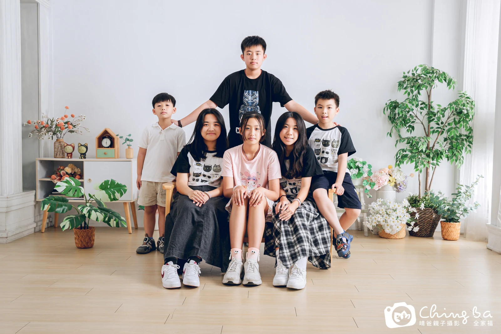 家族合照——晴爸親子攝影