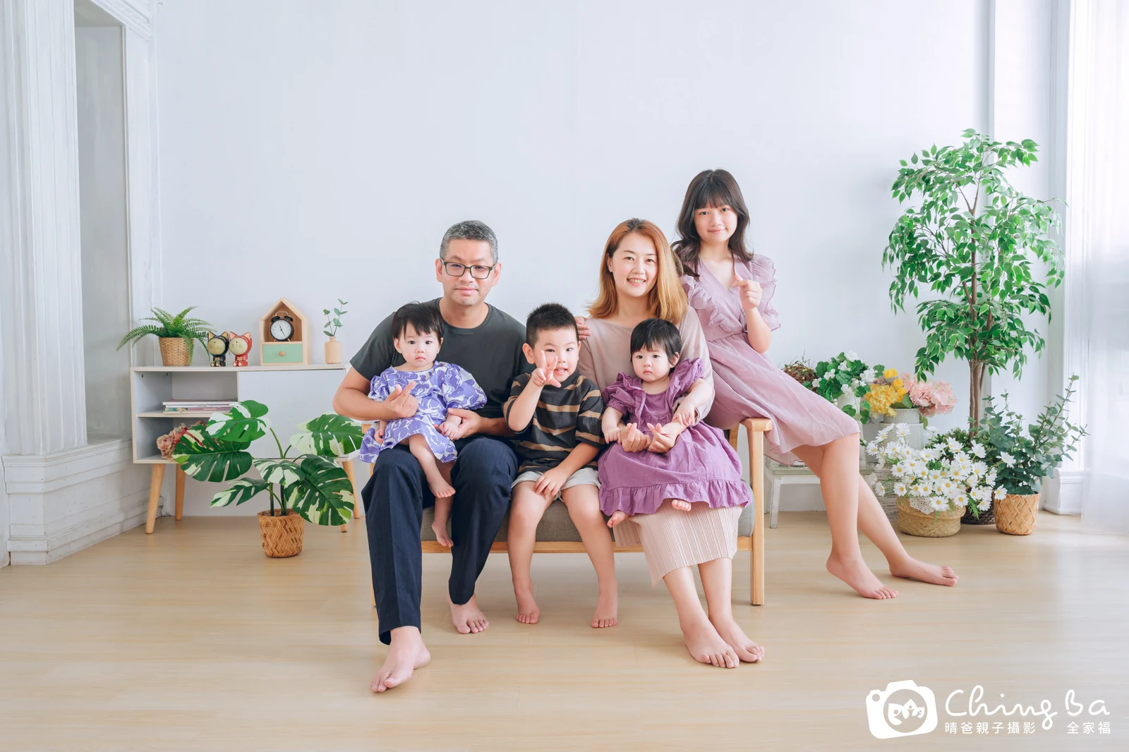 台中家族全家福攝影｜兩代