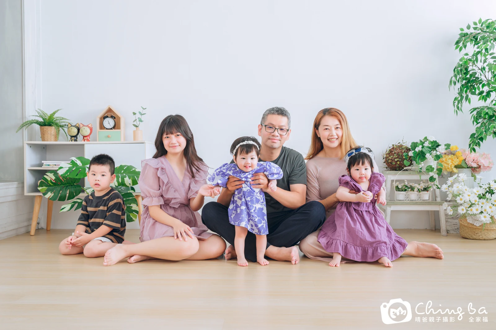 台中家族全家福攝影|兩代