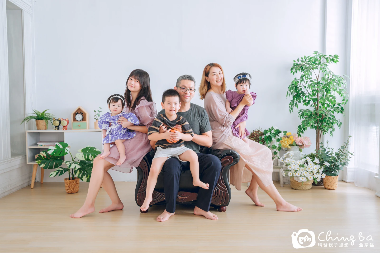 家族合照——晴爸親子攝影