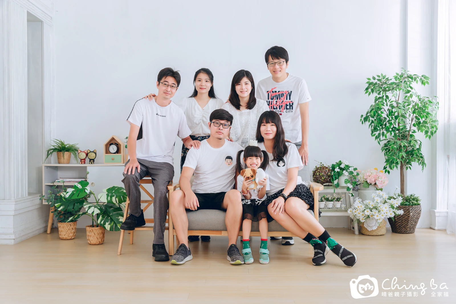 家族全家福作品｜2022 年秋季｜晴爸親子攝影